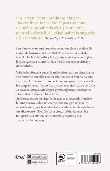 Contraportada El cuerpo herido