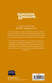 Miniatura contraportada La forja de un Túnica Negra nº 02/02 Raistlin, mago guerrero