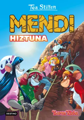 Portada Tea Stilton. Mendi hiztuna