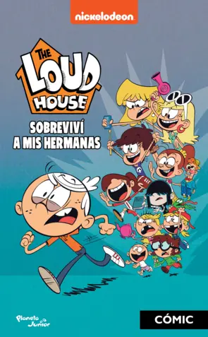 Portada The Loud House. Sobreviví a mis hermanas