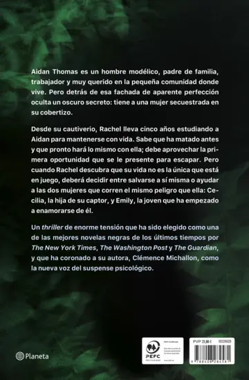 Contraportada La inquilina silenciosa