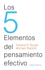 Portada Los 5 elementos del pensamiento efectivo