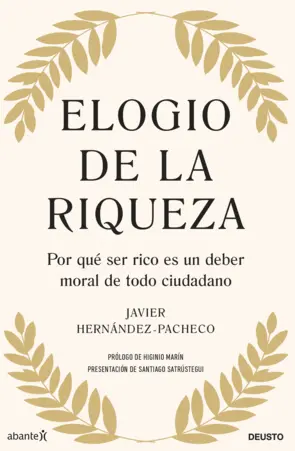 Portada Elogio de la riqueza