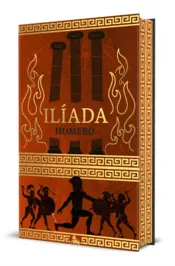 Portada Ilíada. Edición limitada con cantos decorados