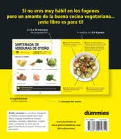 Miniatura contraportada Cocina vegetariana para Dummies