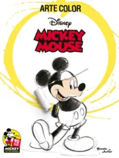 Portada Arte Color. Mickey Mouse