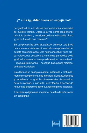 Contraportada Las paradojas de la igualdad
