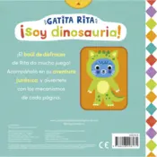 Miniatura contraportada Gatita Rita. ¡Soy dinosauria!