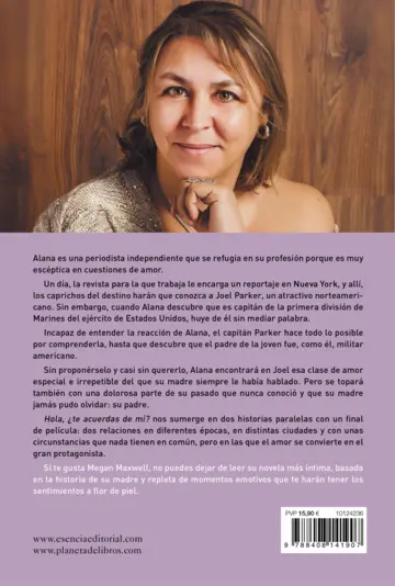 Contraportada Hola, ¿te acuerdas de mí?