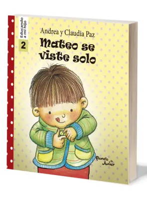 Portada Mateo se viste solo - Educando a mi hijo 2