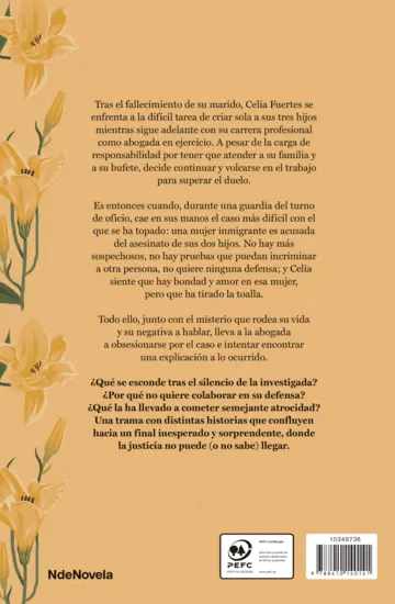 Contraportada Con la luz encendida