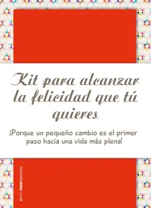 Portada Kit para alcanzar la felicidad que tú quieres