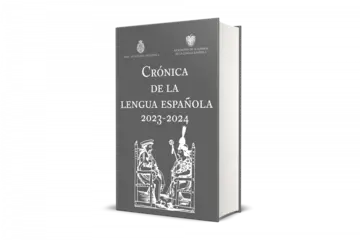 Portada Crónica de la lengua española 2023-2024