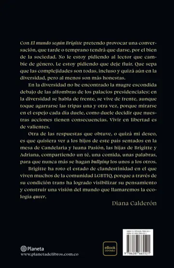 Contraportada El mundo según Brigitte