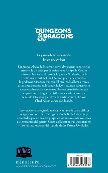 Contraportada La Guerra de la Reina Araña nº 02/06 Insurrección