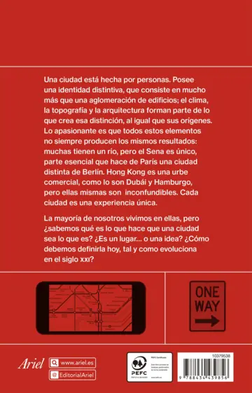 Contraportada El lenguaje de las ciudades