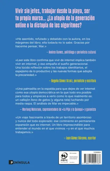 Contraportada Un trabajo soñado