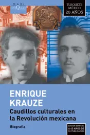 Portada Caudillos culturales en la revolución mexicana