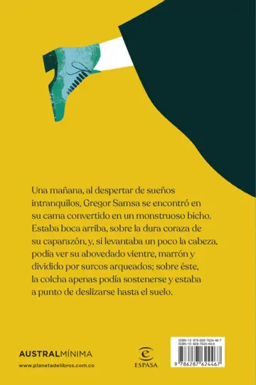 Contraportada La metamorfosis