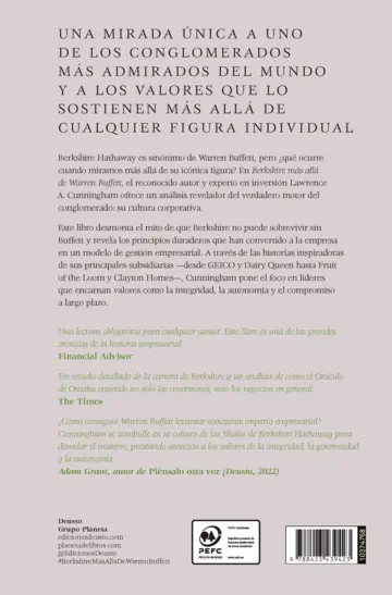 Contraportada Berkshire más allá de Warren Buffett