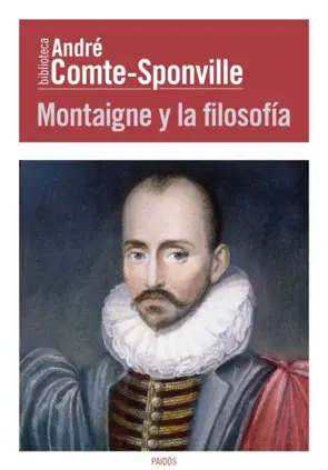Portada Montaigne y la filosofía