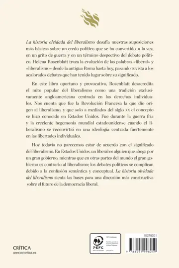 Contraportada La historia olvidada del liberalismo