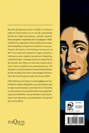 Miniatura contraportada Spinoza: filosofía práctica