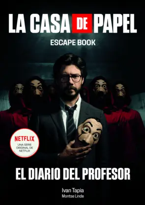 Portada La casa de papel. Escape book