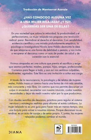 Contraportada La mujer relajada