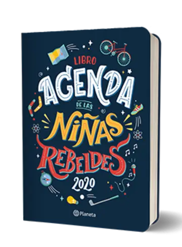 Portada Libro Agenda de las Niñas Rebeldes 2020