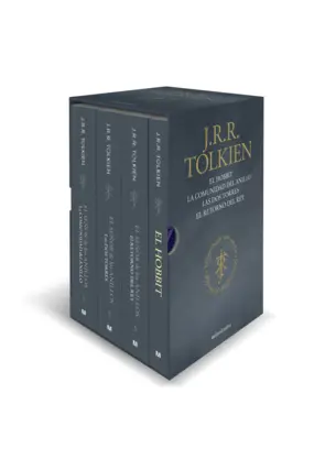 Portada Estuche Tolkien (El Hobbit + El Señor de los Anillos) NE