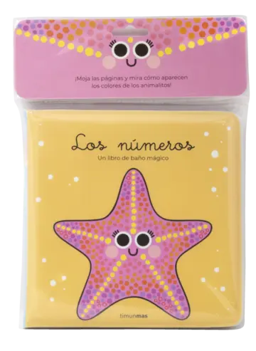 Portada Los números. Libro de baño mágico