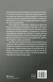 Miniatura contraportada La espada de Bolívar