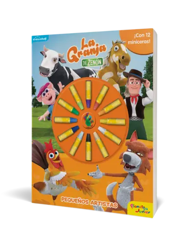 Portada La granja de Zenón. Pequeños artistas