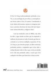 Miniatura contraportada Tao Te Ching