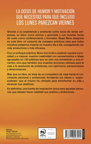 Contraportada Superpoderes para el día a día