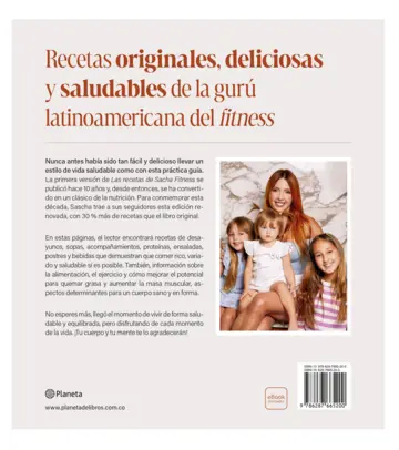 Contraportada Las recetas de @saschafitness