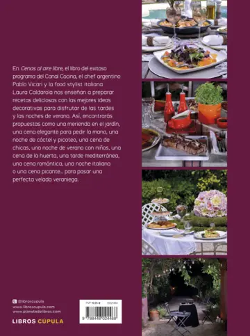 Contraportada Cenas al aire libre