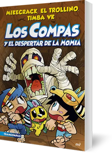 Portada Compas 9. Los Compas y el despertar de la momia