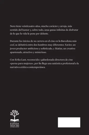 Contraportada La canción de Nora