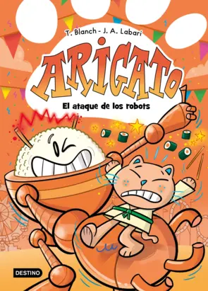 Portada Arigato 6. El ataque de los robots