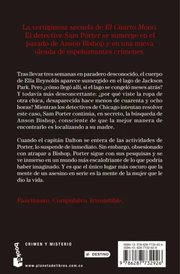 Contraportada La quinta víctima