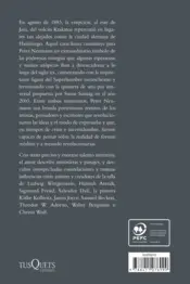 Miniatura contraportada El largo siglo de las utopías