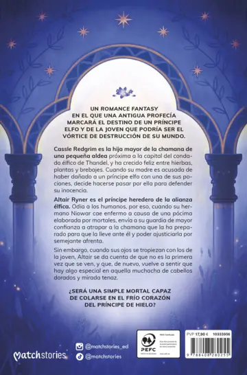 Contraportada El Príncipe de Hielo