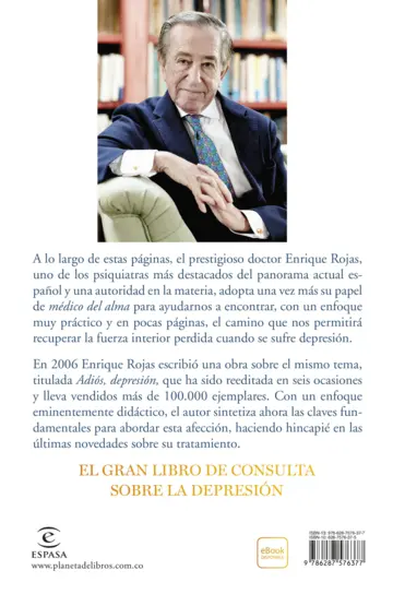 Contraportada Cómo superar la depresión (Relanzamiento)