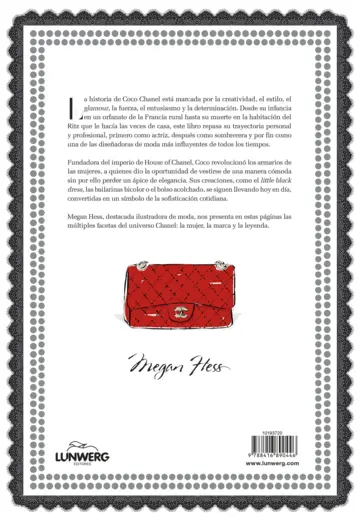 Contraportada Coco Chanel. La revolución de la elegancia