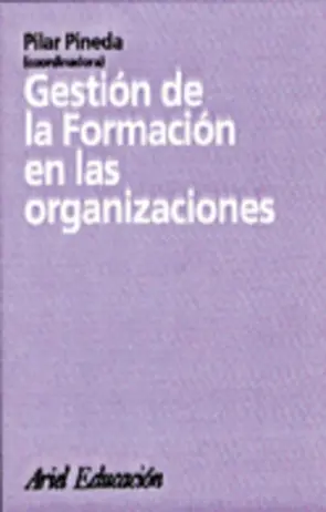 Portada Gestión de la formación en las organizaciones