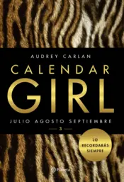 Portada Calendar Girl 3: Julio-agosto-septiembre