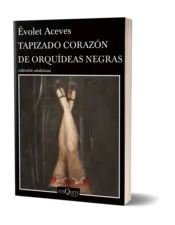 Miniatura portada 3d Tapizado corazón de orquídeas negras