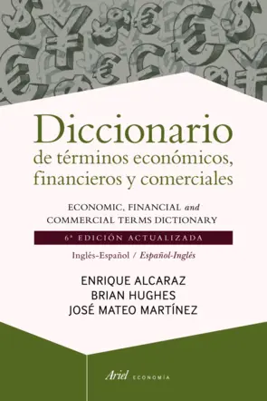 Portada Diccionario de términos económicos